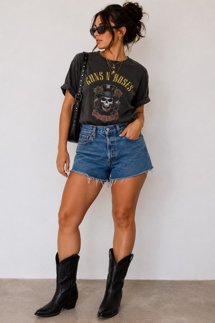 Levi's 501 High Rise Cutoff Shorts Women's Size 31 Medium Wash Raw Hem Vintage